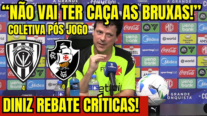 "NÃO VAI TER CAÇA AS BRUXAS!" DINIZ REBATE CRITÍCAS NA COLETIVA PÓS JOGO I. DEL VALLE 4 X 0 VASCO!