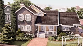 BASE GAME FAMILY HOUSE 🏡 The Sims 4 Speed Build | No CC