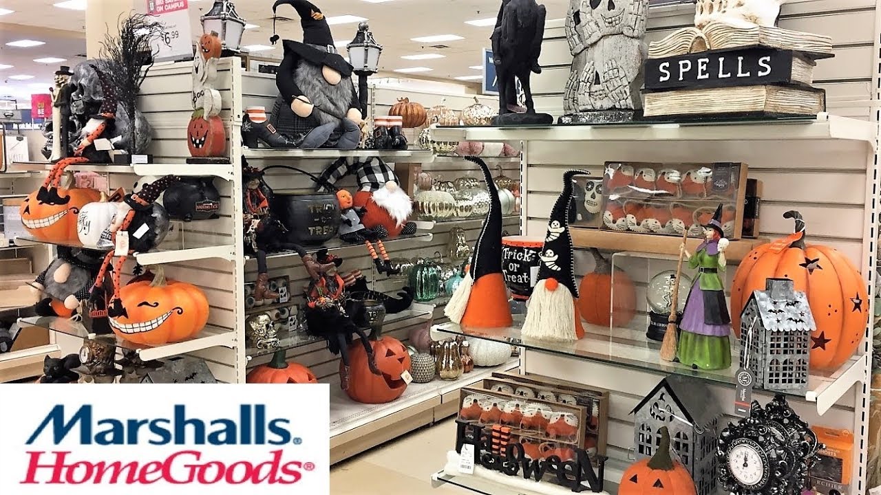 Marshalls Home Goods Halloween Decorations Home Decor Shop With Me Shopping Store Walk Through 4k