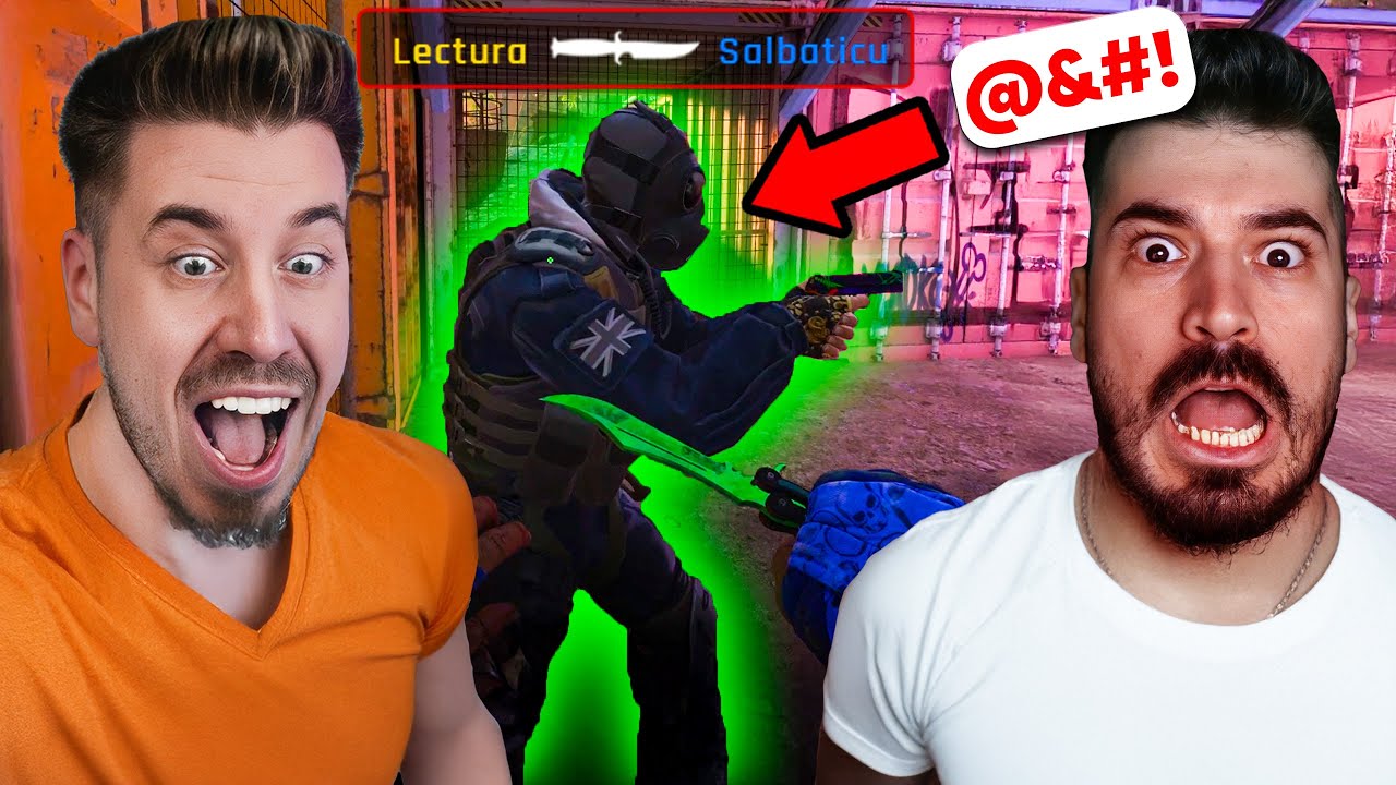 I-am dat LAMA lu SALBATICU pe CS 2v2 și n-a înjurat tot MECIU! 