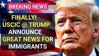видео: Трамп и USCIS объявляют о крупных иммиграционных послаблениях в 2025 году | Новая онлайн-система ... картинка: Трамп и USCIS объявляют о крупных иммиграционных послаблениях в 2025 году | Новая онлайн-система ...