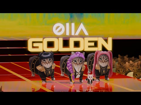 OIIA Cat X Golden KPop Demon Hunters Scene 