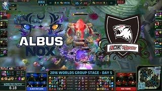 Anx Vs Rox Insane Ending - Worlds 2016