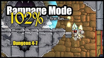 Rampage Mode 102% | Dungeon 37 | First Run | Magic Rampage