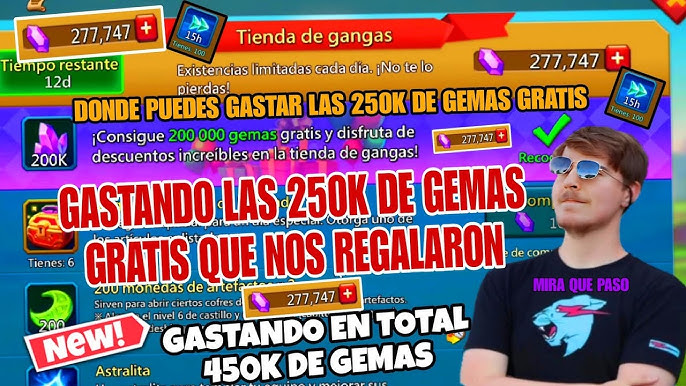 Lords Mobile - E aí, Lordes e Ladies! (≧ω≦)ゞ Hora do DESAFIO SEMANAL! 💪 No  desafio de hoje, vamos divulgar o código de 2.000 Gemas com 100 usos, assim  que a meta