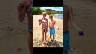 Family Beach Day Fun