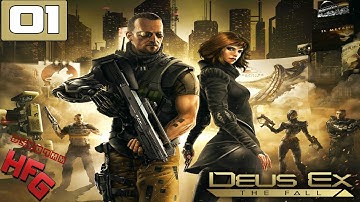 Deus Ex The Fall PC Walkthrough - Part 1 "Prologue" Playthrough Gameplay