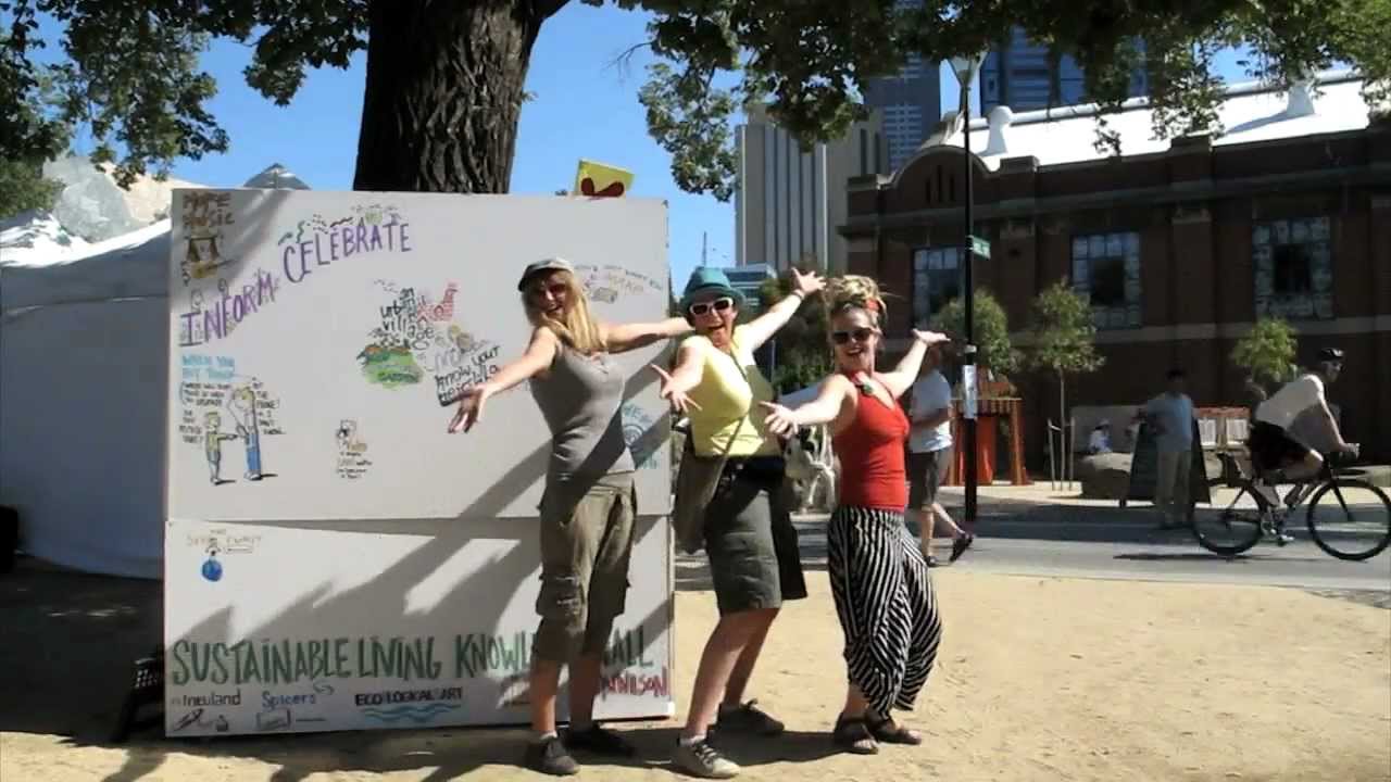 The Knowledge Wall: Sustainable Living Festival, Melbourne