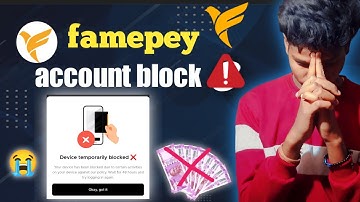 Fampay device blocked problem solve 😊😀 || Fampay phone blocked problem || Fampay New update today
