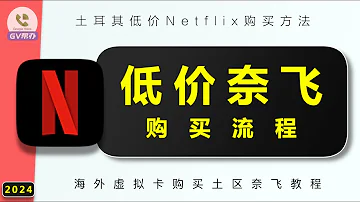 土耳其奈飞超低价购买流程 Netfilx Gv帮办 