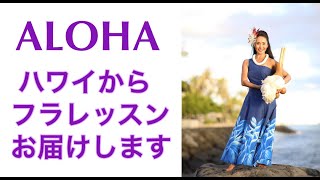 【お知らせ】ハワイからフラレッスン始まります！本場ハワイのHULAを一緒に学びませんか？　Let's Learn HULA!  Vol.64