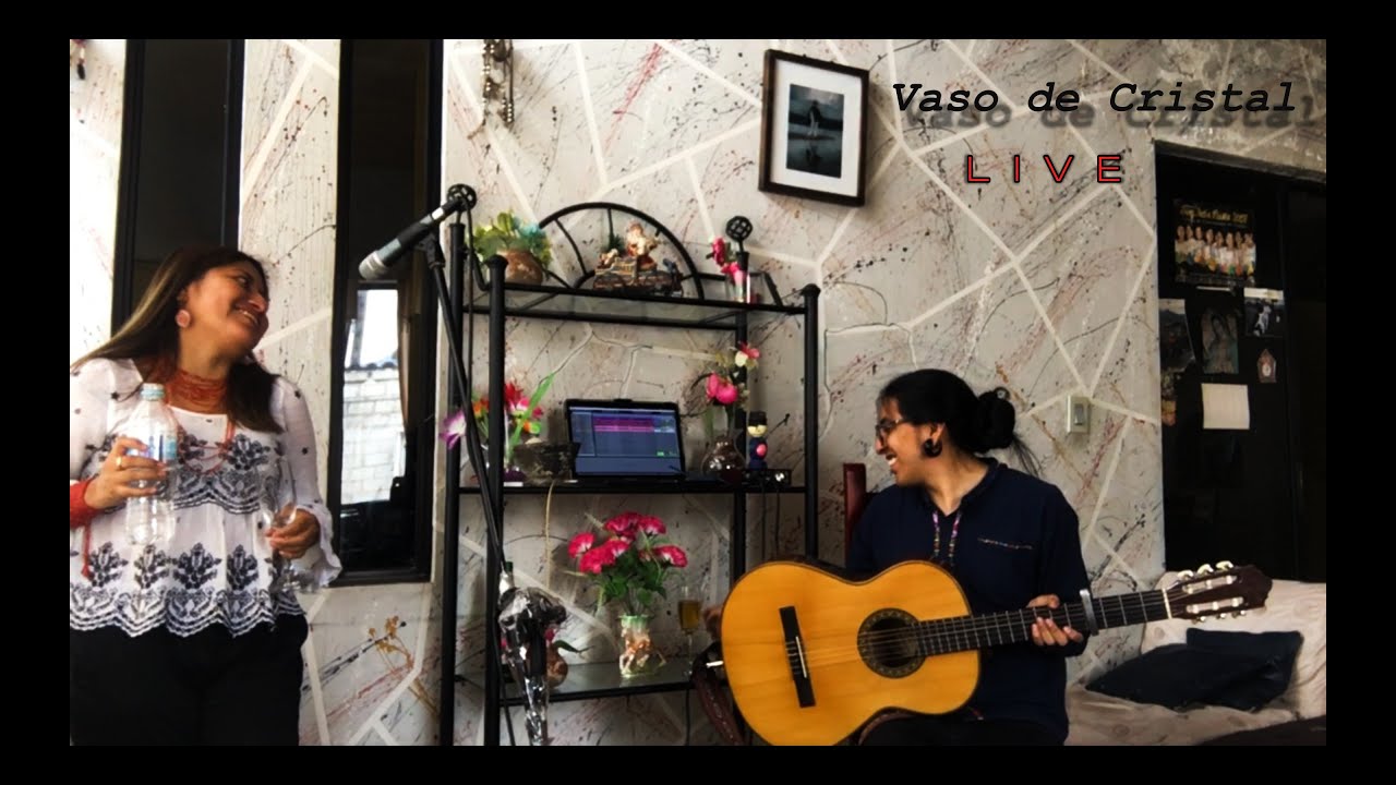 Vaso de Cristal | Nayri Cachimuel ft Naty de la Torre | Grabado en vivo