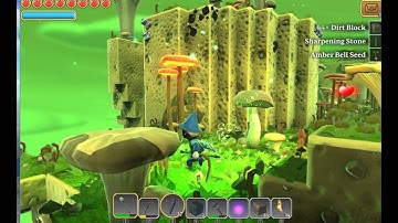 Lets Play Ep 6 Portal Knights Iron and basalt stone blocks