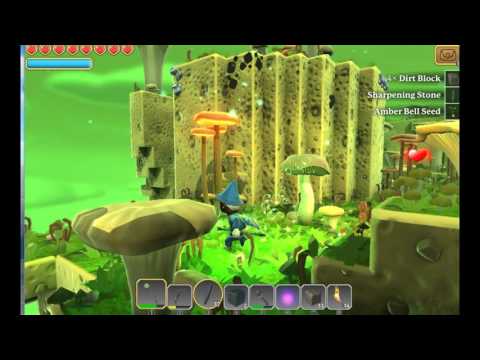 Lets Play Ep 6 Portal Knights Iron and basalt stone blocks