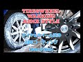 タイヤホイール洗浄と簡単コーティングを観る動画(ASMR style) #carwash  #carpro  #ながら洗車