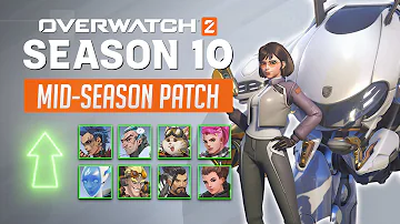 Tanks are BUFFED with Passives & Armor | Overwatch 2 - Mid-Season 10 Patch