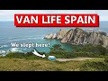 Van life spain  asturias in vw t3