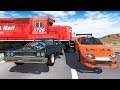 Train Accidents #2 - BeamNG DRIVE | SmashChan