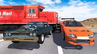 Train Accidents #2 - BeamNG DRIVE | SmashChan screenshot 4