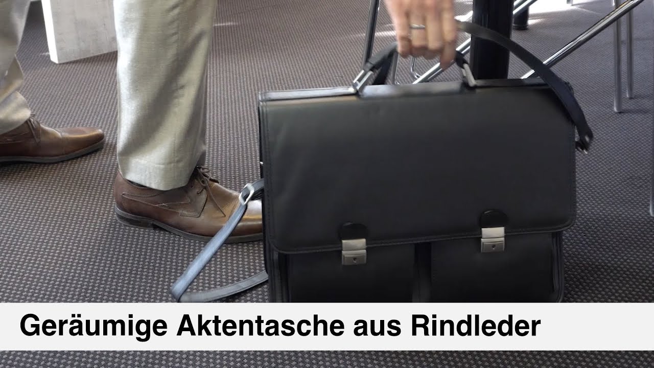 Alassio Rindleder-Aktentasche VENETO