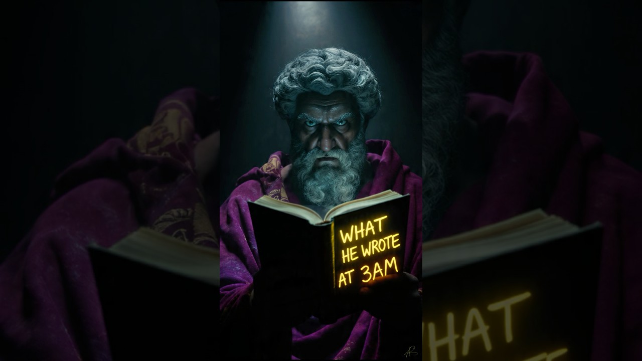 "Marcus Aurelius's 3AM Journal Entry Changed Everything (Stoic Parable)"