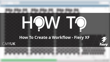 How To Create a New Workflow - Fiery XF