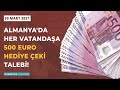 Almanya'da Her Vatandaşa 500 Euro Hediye Çeki Talebi! - Camia'da Gündem 30 Mart 2021