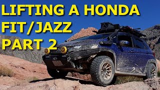 How To Lift A Honda Fit Jazz Or Any Fwd Car On The Front - Part 2