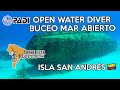 🤿BUCEO EN MAR ABIERTO⚓OPEN WATER DIVER PADI🌎 SAN ANDRÉS🏝️[ENG SUB] #sanandresisland #diving #scuba