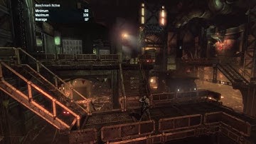 Batman Arkham City on Linux ·· Test#1 ·· Wine Gallium Nine