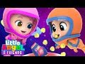 Mix - The Princess Goes to Space (Astronaut Space Song) | Little Angel And Friends Kid Songs