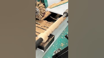 The latest four function fully automatic wood lathe furniture factory processing wooden furniture