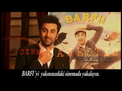 Ranbir Kapoor Türkçe Mesaj | Barfi | T-Series Turkey