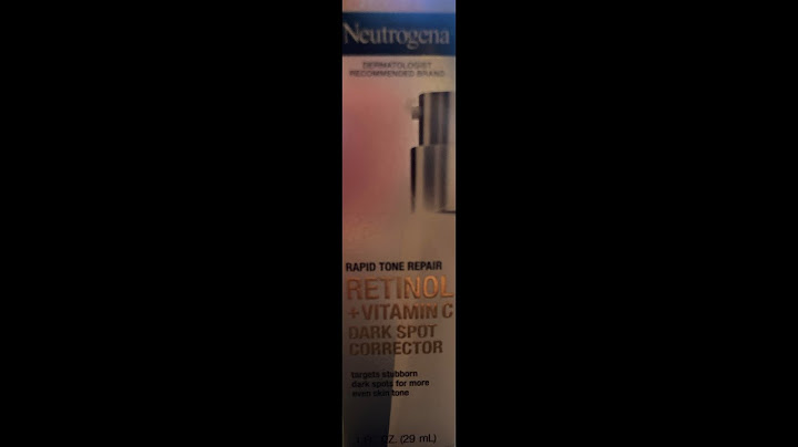 Result neutrogena rapid tone repair dark spot corrector