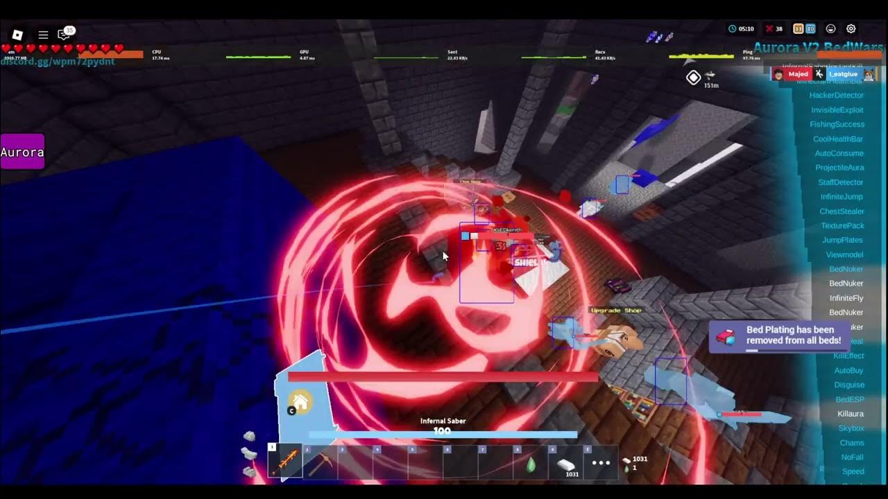Best bedwars script aurora v2 pastebin instakill solara support
