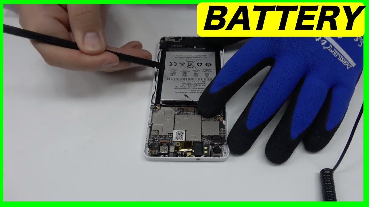 BQ M5 Battery Replacement - YouTube