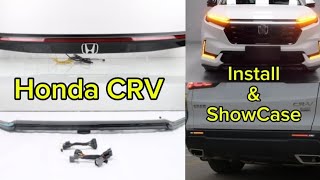 Installing (Grill LED Running Light, LED Reflectors, Door Trunk LED Tailight, LED Fog Light Lamp)CRV