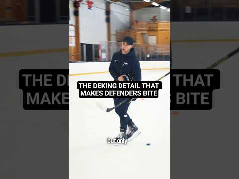 THE DEKING DETAIL THAT MAKES DEFENDERS BITE. LEARN MORE AT ITRAINHOCKEY.COM!