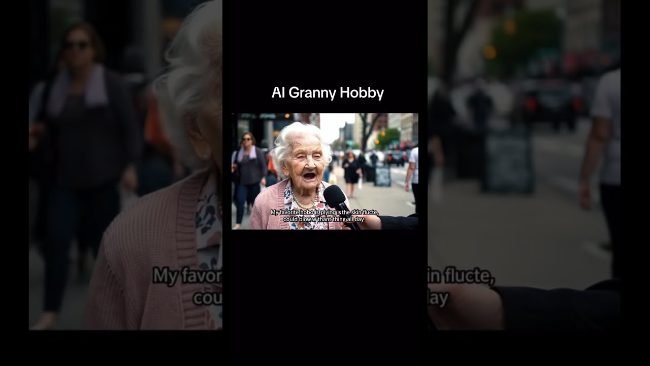 Oh Hell Nah Granny Ai Funny