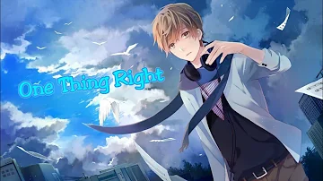 Nightcore - One Thing Right (Marshmello & Kane Brown) (Lyrics)