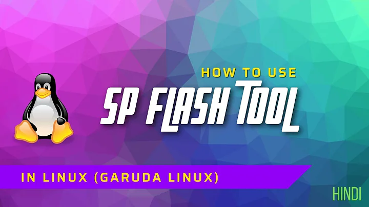 How to flash any MTK device using SP Flash Tool in Linux