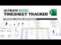 How to make a timesheet in excel