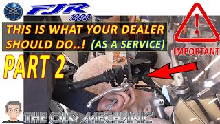 YAMAHA FJR1300 THIS IS WHAT EVERY DEALER SHOULD as a service..! PART 2