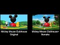 Mickey Mouse Clubhouse Intros Side By Side Mickey Mouse Clubhouse Intros Side By Side