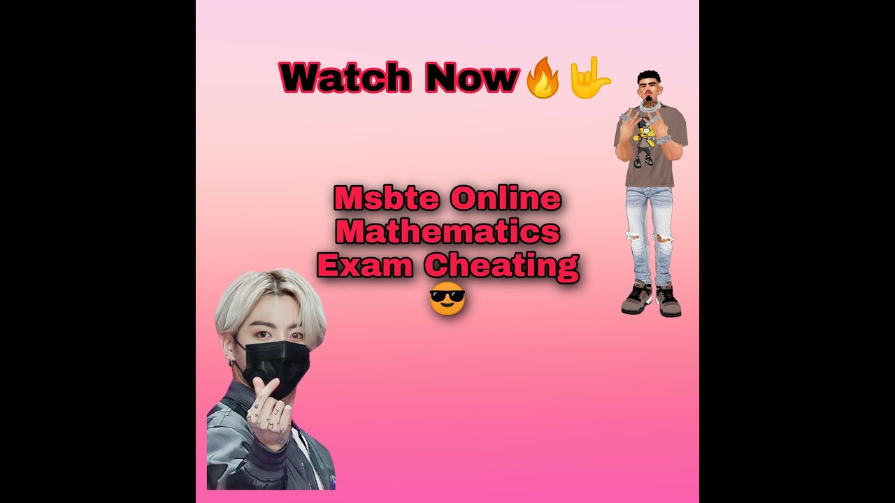 msbte Math exam Cheating 🔥😎