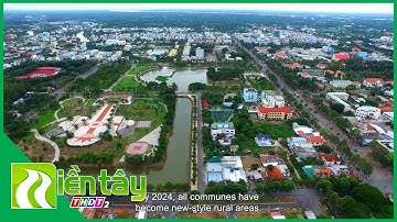 Đồng Tháp đón nhận Bằng công nhận tỉnh đạt chuẩn Nông thôn mới năm 2024 | Miền Tây THDT2