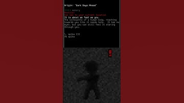 Memory | C:DDA Bestiary #shorts #cdda
