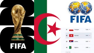 Le Classement FIFA De L’Algerie 🇩🇿🇩🇿 (Mois De Septembre)