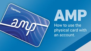 AMP: How to use the physical card with an account. screenshot 2