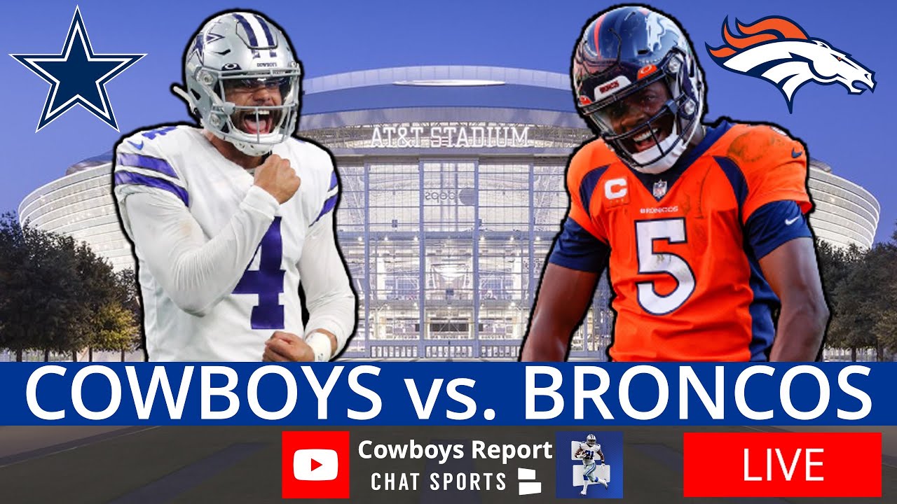 Cowboys vs. Broncos Live Streaming Scoreboard, PlayByPlay, Highlights